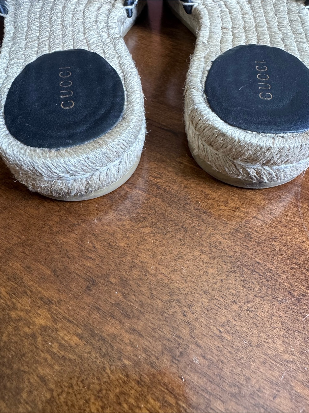 Gucci Espadrille Slides - Picture 8 of 11